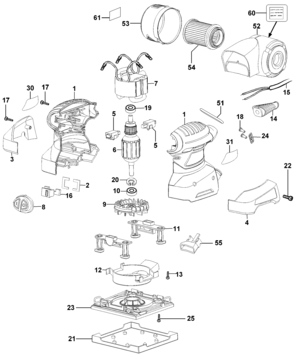 Part Location Diagram of 90504693 Black and Decker O-RING